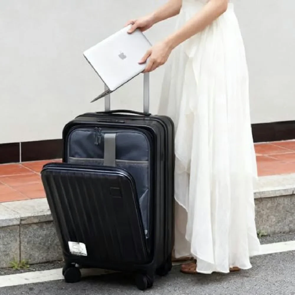20 Inch Expandable Carry On Luggage with Laptop Compartment & TSA Lock